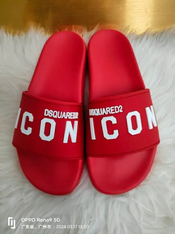 dsquared chaussons pour homme s_1216140